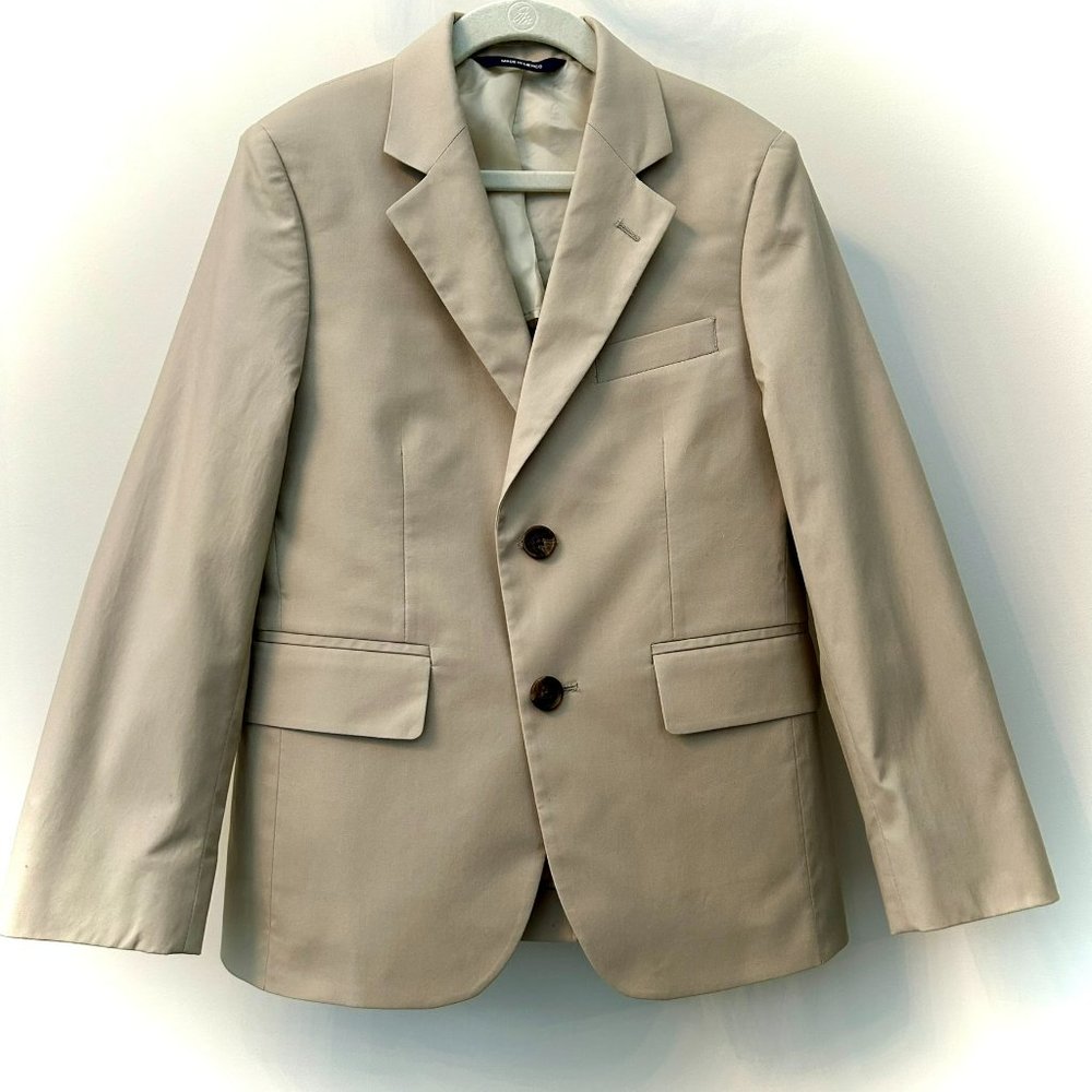 Brooks Brothers  Boys' Chino 2-Button Sport Coat Size 10